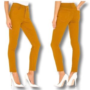 Mother The Stunner Ankle Fray Jeans in Buckhorn Brown